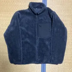 UNIQLO ダークグレー フリースジャケット Lサイズ ユニクロ