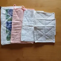 ループ付きタオル 雑巾 6枚セット