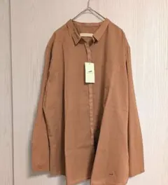 【タグ付未使用品】CROCODILE　クロコダイル 綿100% シャツ 2L