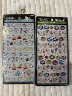 【正規品】スヌーピー　ボンボンドロップシール　ミニ　２枚セット
