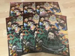 鬼滅の刃 A3 クリアポスター　6枚セット