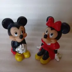 ミッキーマウス ミニーマウス フィギュアセット