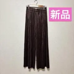 ベロアワイドパンツ