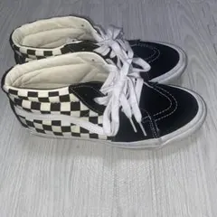 VANS SK8-HI チェッカーボード スニーカー