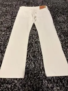 リーバイス 501 ホワイト ストレートデニム