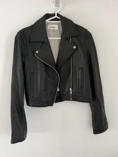 snidel レザー ライダースジャケット