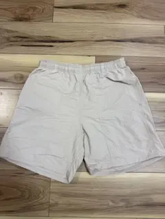 GU ショートパンツ ハーフパンツ ベージュ Sのサムネイル