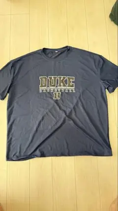 DUKE バスケットボール Tシャツ 4XL ダークグレー