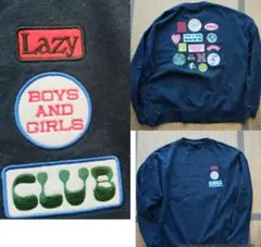 フリークスストア　Lazy BOYS AND GIRLS CLUB トレーナー