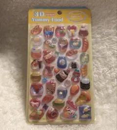 nekoni 食べ物系 立体シール 3Dステッカー