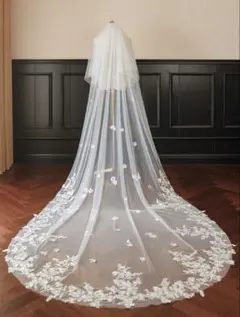 ウェディンググローブ、ベール2点セット