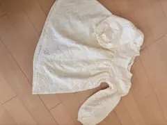 pairmanonクリーム色 バルーンスリーブ トップス