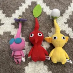 ピクミン　ぬいぐるみ　3点セット