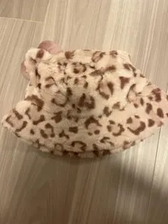 USJ ハローキティー　ピンクヒョウ柄　ハット