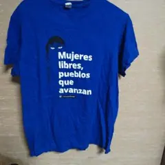 Vicente Ferrer プリントTシャツ ブルー