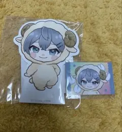 カラピチ　ひろ　東武動物公園　ヒロ　ミニパネル　ステッカー　からぴち　クリア賞