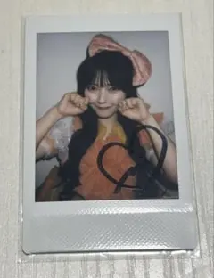 CUTIE STREET 川本笑瑠 サイン入りチェキ クラゲ衣装