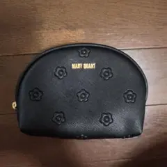 MARY QUANT ポーチ ブラック デイジー柄のサムネイル
