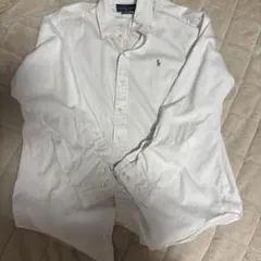 ポロ・ラルフ・ローレン 長袖シャツ ホワイト