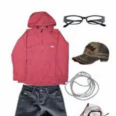 y2k 00s THE NORTH FACE短丈nylon jacket S