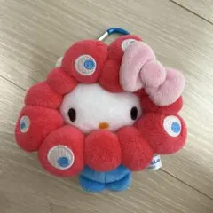 EXPO2025　万博　ミャクミャクなりきりハローキティキーホルダー　マスコット