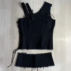 black peace now ビスチェ風レース付きコルセット(日本製) 2025年最新】BLACK PEACE NOW ビスチェの人気アイテム - メルカリ