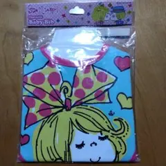 新品 水森亜土 キャラクターベビービブ 亜土ちゃん