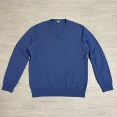 最終値下げ UNIQLO ユニクロ カシミア 100％ Vネックニット L