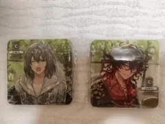 FGO ホテルカルデア 宿泊特典 スクエア缶バッジ オベロン ダンテセット FGO ホテルカルデア 宿泊特典 スクエア缶バッジ オベロン ダンテセット