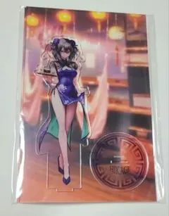 はにかみ彼女 アクリルスタンド 鐘堂英麗奈 チャイナ コラボカフェ 