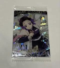 鬼滅の刃　ウエハース7 カード　スーパーレア　胡蝶しのぶ　未開封