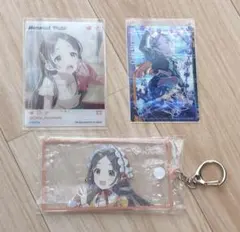 学マス　倉本千奈　キーホルダー　カード