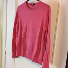 UNIQLO ピンク 長袖ニットセーター XL