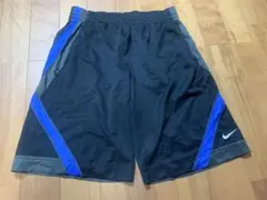 Nike バスケットボールパンツ Lサイズ　ブラック×ブルー