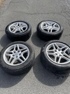 ア*読様 日産 純正 ER34 16インチ アルミホイール タイヤ 4本セット ア*読様 日産 純正 ER34 16インチ アルミホイール タイヤ 4本セット