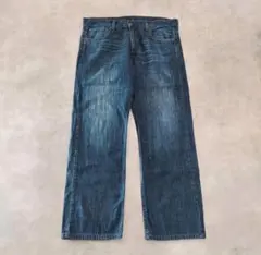 リーバイス569 Levis W34 ブルーデニム 青 古着 ボトム 19343