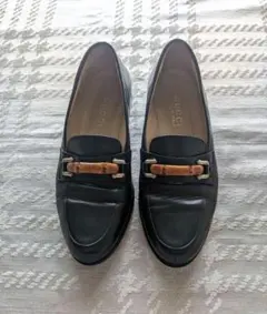 ◆GUCCI ◆グッチ◆バンブー ◆ローファー ◆ブラック/黒◆23cm◆のサムネイル
