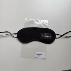 【数回使用のみ美品】VENEX アイマスク 非売品 ブラック