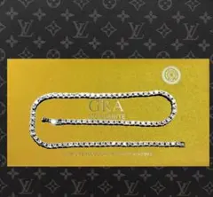 モアサナイト4mm 45cm テニスネックレス s925 ランクvvs1のサムネイル