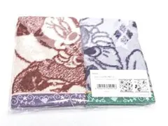 ディズニー　ウォッシュタオル2枚セット