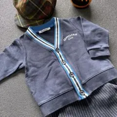 familiar 90サイズ　スウェットカーディガン