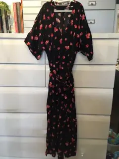 花柄 ロングワンピース GAP