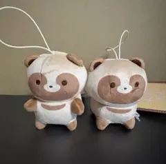 タヌキとキツネ ぬいぐるみ ましゅもっち 全2種セット - メルカリ