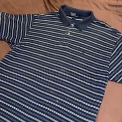 ラルフローレン RALPH LAUREN ボーダー ワンポイント ポロシャツ