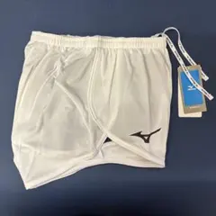 ミズノ　ランニングパンツ 陸上ランパン　ホワイト　レディース（L）新品未使用