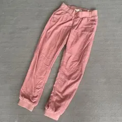 H&M キッズ用パンツ コーデュロイ くすみピンク EUR140