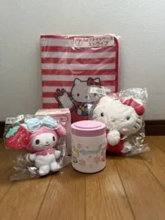 【まとめ売り】新品 ハローキティ・マイメロディ ぬいぐるみセット