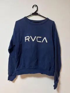 RVCA ルーカ トレーナー 裏起毛 スウェット ブルー 青