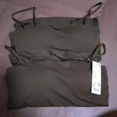 UNIQLO　エアリズムコットンブラチューブトップ