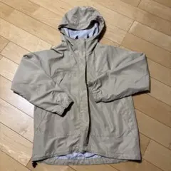 ベージュ マウンテンパーカー レディース